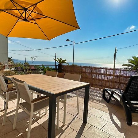 Marina Di Andrano - Alisso, Casa Vista Mare Con Parcheggio Privato E Wifi Villa Dış mekan fotoğraf
