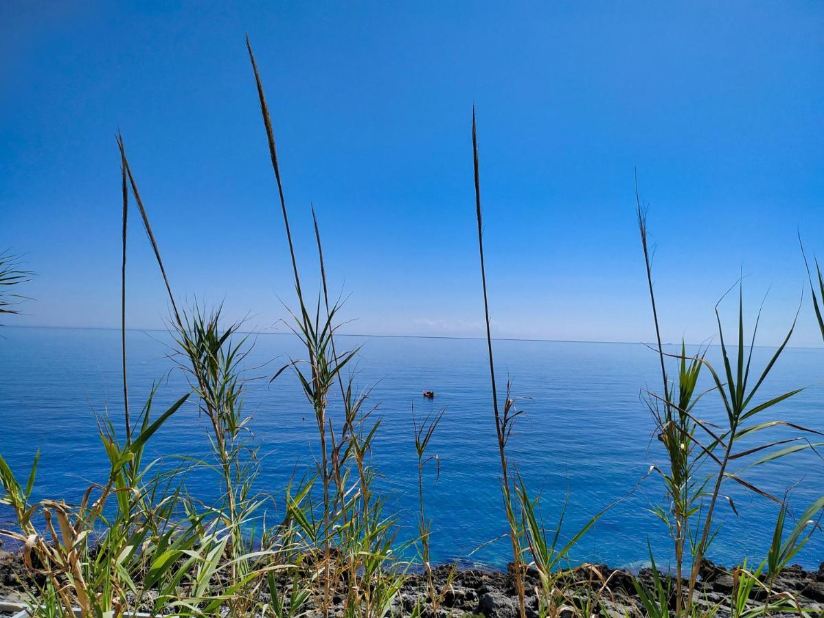 Marina Di Andrano - Alisso, Casa Vista Mare Con Parcheggio Privato E Wifi Villa Dış mekan fotoğraf